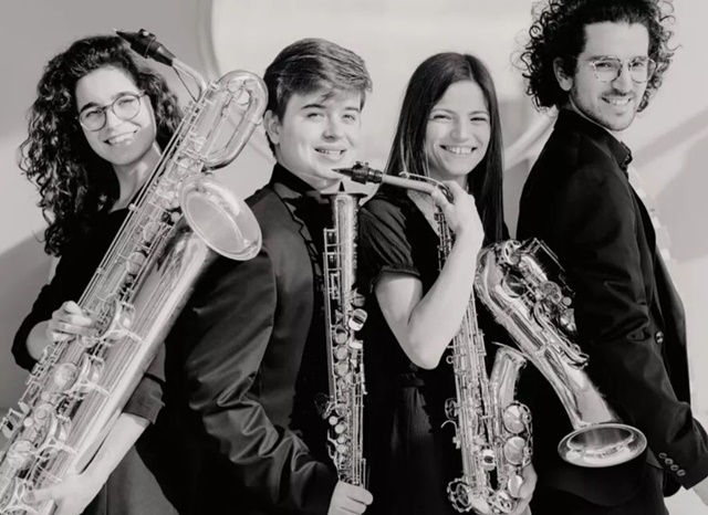 Um resendense no Maat Saxophone Quartet que vence concurso na Holanda