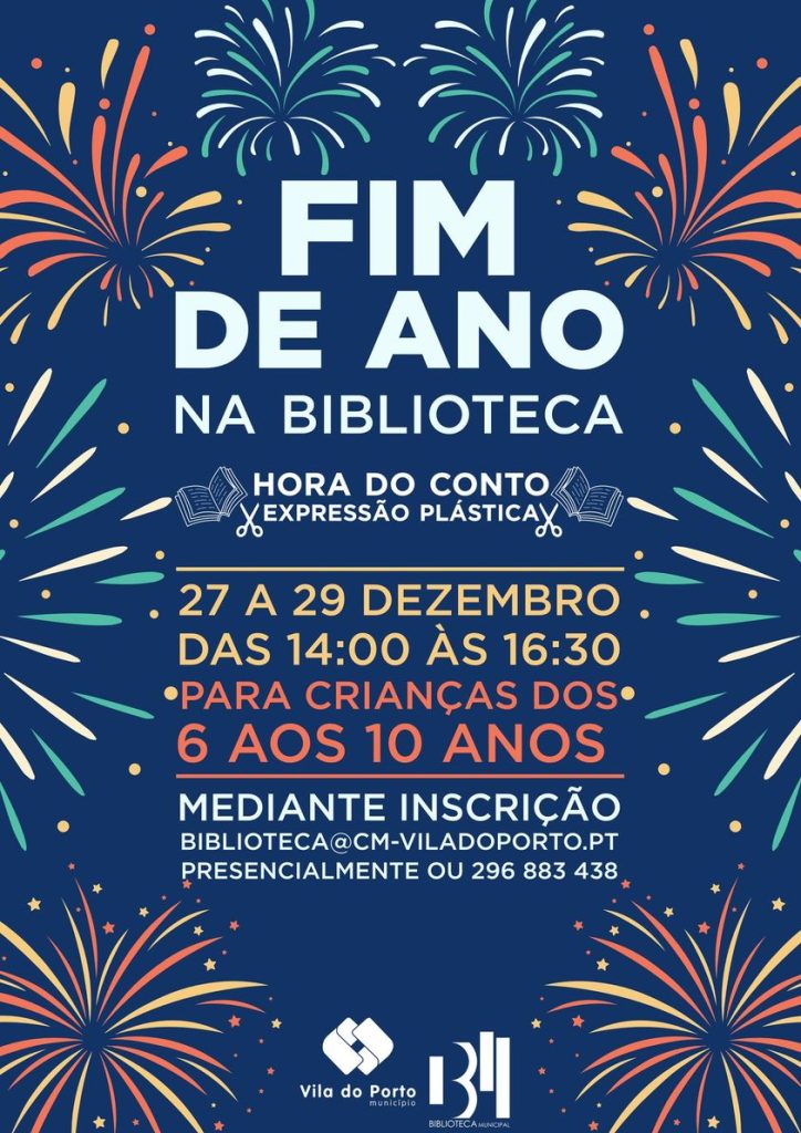 “Fim de Ano” é das crianças na Biblioteca Municipal de V. Porto