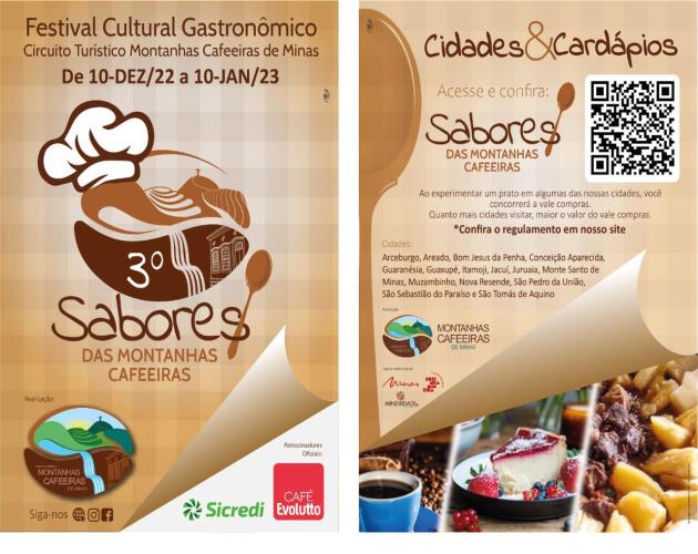 Festival Cultural Gastronômico nas montanhas cafeeiras de Minas