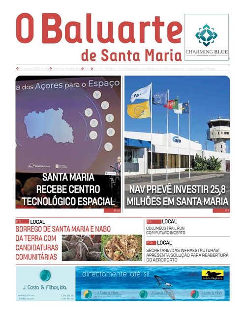 Santa Maria, Açores, recebe Centro Tecnológico Espacial em 2023