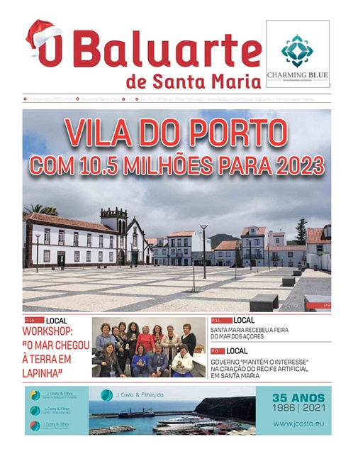 Santa Maria: Vila do Porto com 10,5 milhões de euros para 2023