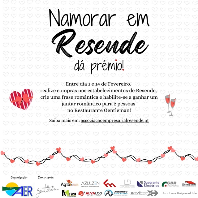 Lançada a campanha “Namorar em Resende dá prêmio”
