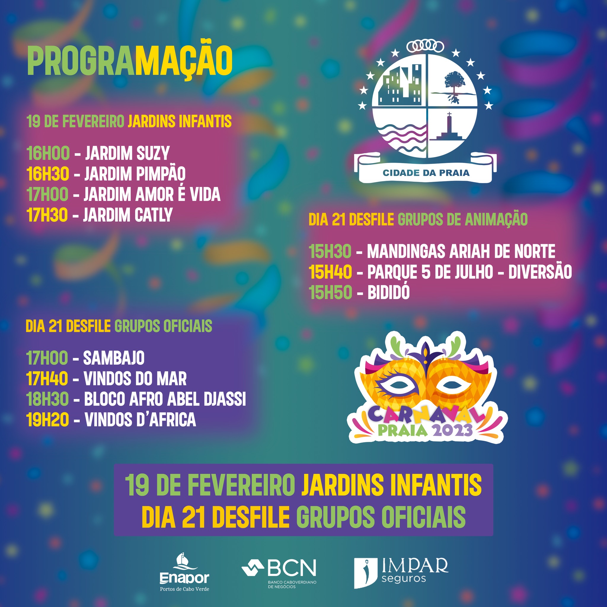 Praia: carnaval está de volta na capital cabo-verdiana e promete animação