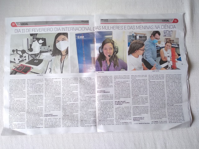 Ilha de Santa Maria: mulheres e meninas marienses na ciência