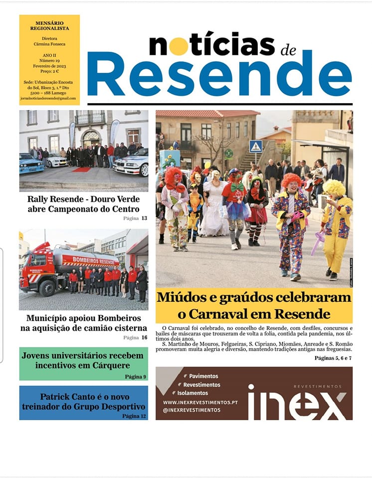 Carnaval é um dos destaques da edição do Notícias de Resende