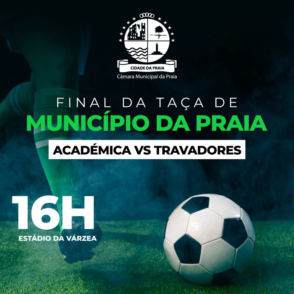 Cidade de Praia: Acadêmica e Travadores na final da Taça Praia em futebol