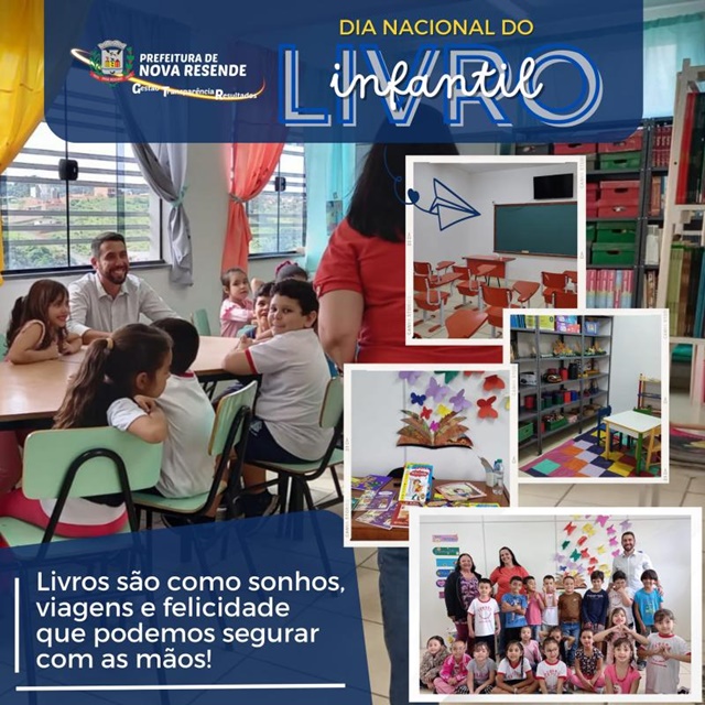 Nova Resende: prefeitura inaugura biblioteca na E.M. Dr. Melo Viana