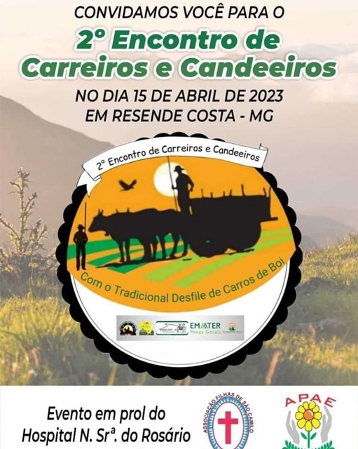 Resende Costa realiza o 2º Encontro de Carreiros e Candeeiros