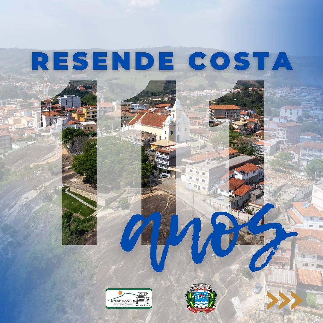 Resende Costa: os preparativos para o aniversário de 111 anos