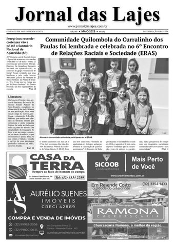 Resende Costa: os destaques da edição de maio do Jornal das Lajes