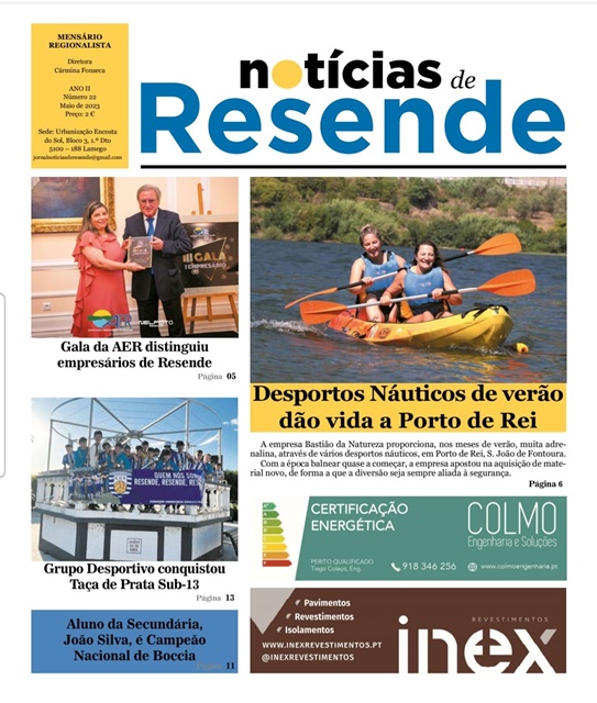 Resende: os destaques da edição de maio do jornal Notícias de Resende