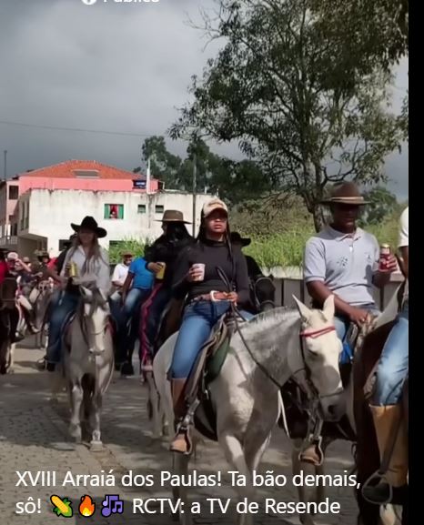 Resende Costa: tradicional Arraiá e Corrida Rústica da comunidade dos Paulas