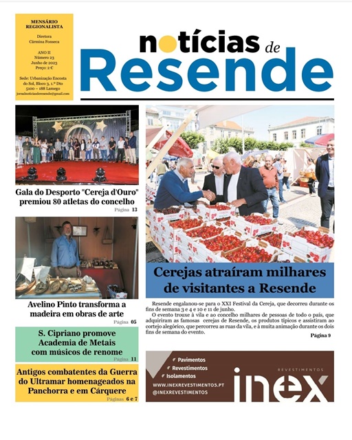 Os destaques da edição de junho do jornal Notícias de Resende