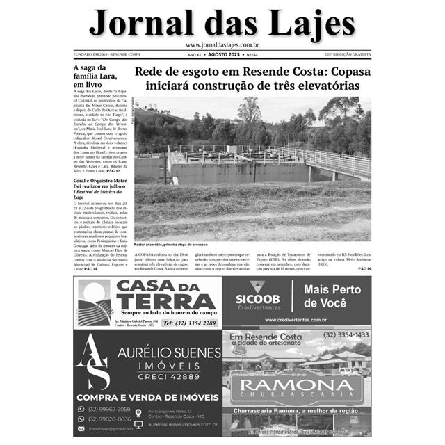 Resende Costa: os destaques da edição de agosto do Jornal das Lajes