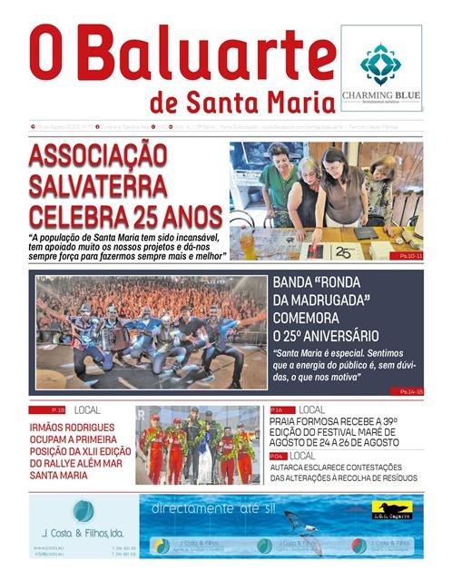 Santa Maria: 25º aniversário da Associação Salvaterra é o destaque de “O Baluarte”