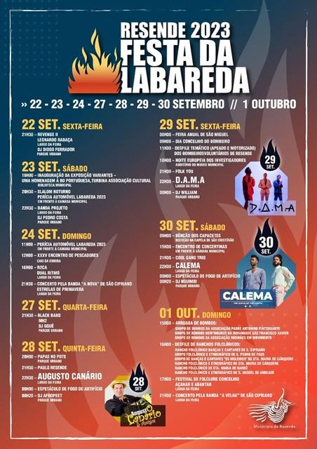 Festa da Labareda fecha os eventos de verão em Resende  