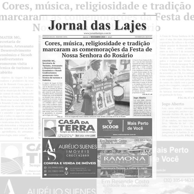 Festa de Nossa Senhora do Rosário, principal destaque do Jornal das Lajes