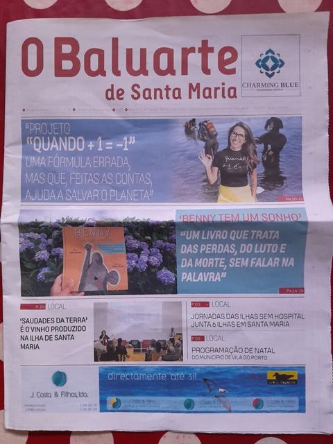 Destaques da edição de nov./2023 do jornal O Baluarte de Santa Maria