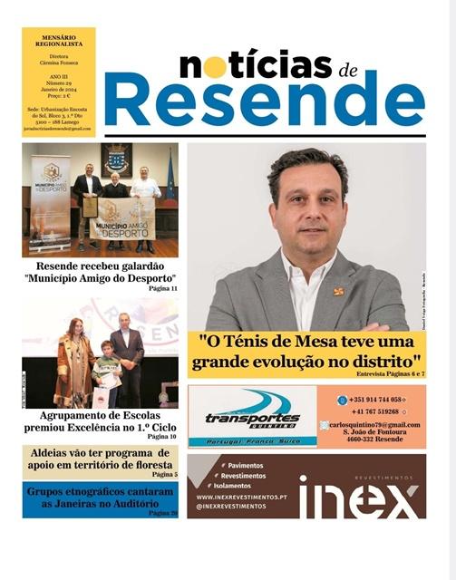 Destaques da edição de janeiro do jornal Notícias de Resende