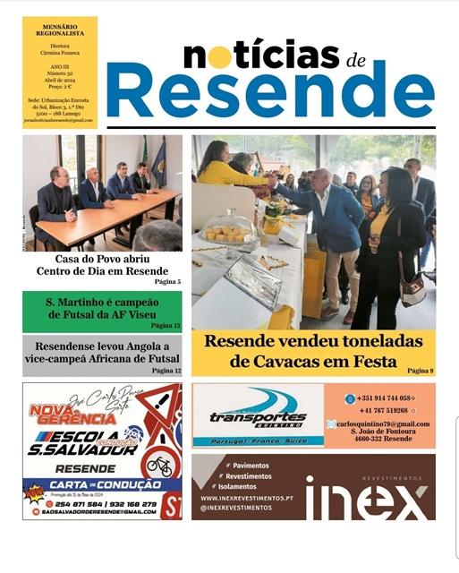 Destaques da edição de Abril/2024 do jornal Notícias de Resende
