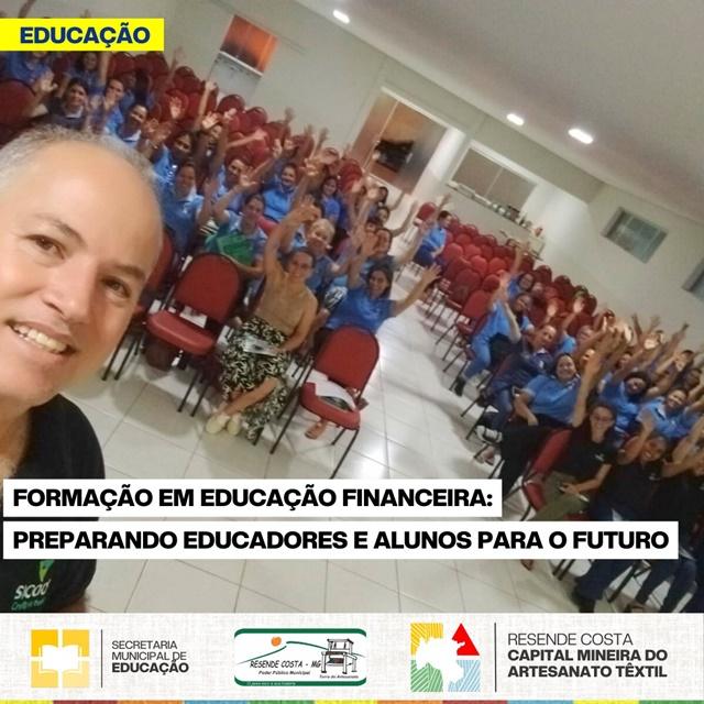 Resende Costa: professoras capacitadas em educação financeira para crianças