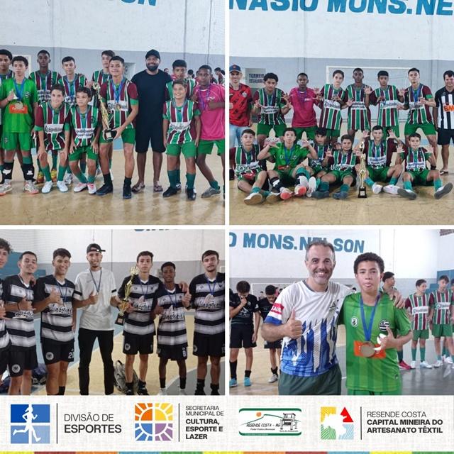 Resende Costa: Copa RC de Futsal de Base reúne atletas de 16 cidades