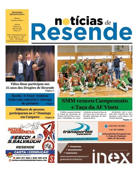 Destaques da edição de Maio/2024 do jornal Notícias de Resende