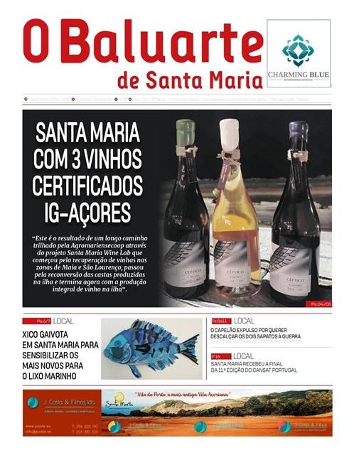 Destaques de capa da edição de maio-junho/2024 de “O Baluarte de Santa Maria”