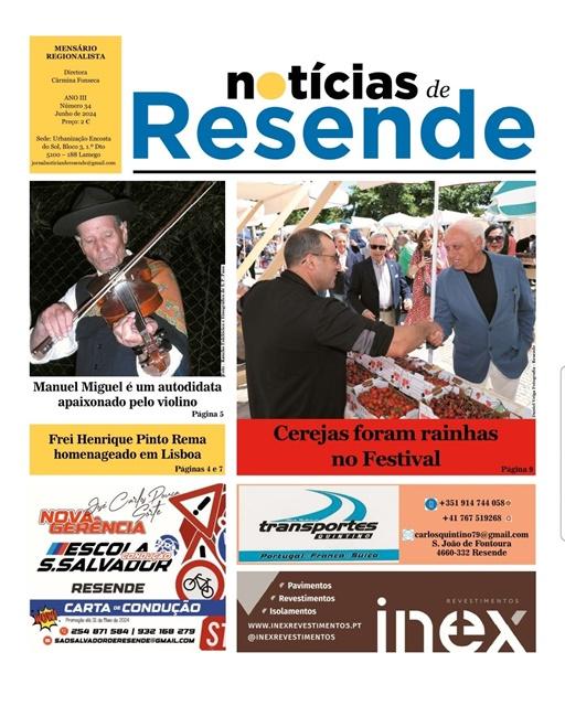 Destaques da edição de junho/2024 do jornal “Notícias de Resende”