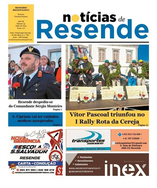 Destaques da edição de julho/2024 do jornal Notícias de Resende