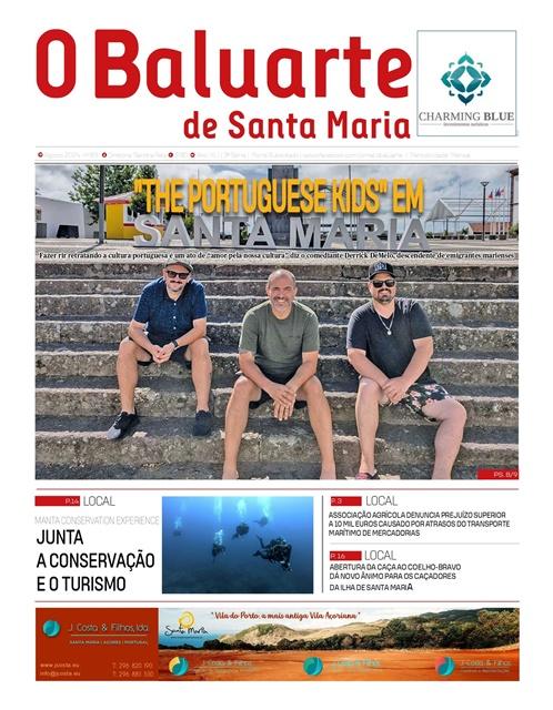 Vila do Porto: destaques da edição de agosto/2024 de O Baluarte de Santa Maria