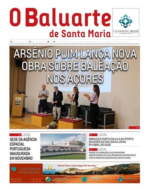Vila do Porto: destaques de setembro/2024 do jornal O Baluarte de Santa Maria