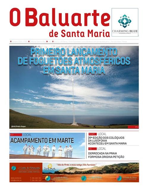 Vila do Porto: destaques da edição de outubro do jornal O Baluarte de Santa Maria