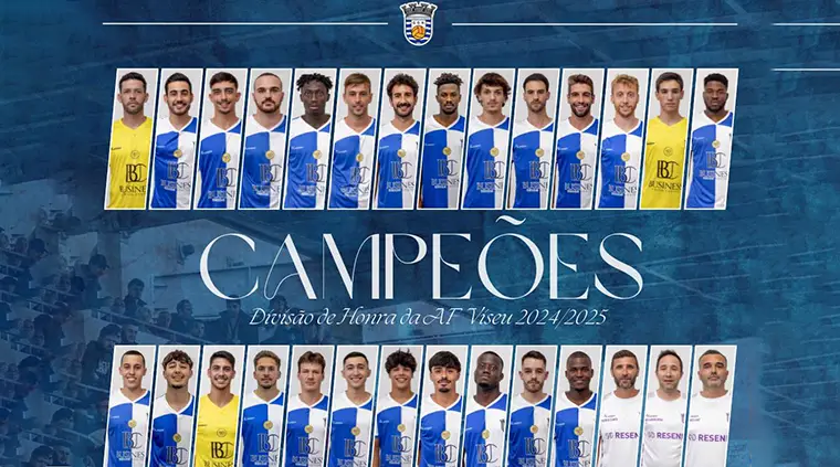 Grupo Desportivo Resende é o novo campeão distrital de Viseu