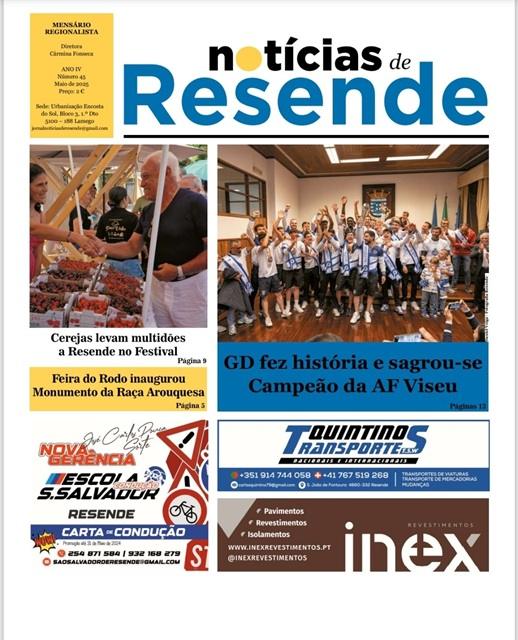 Destaques da edição de maio/2025 do jornal Notícias de Resende