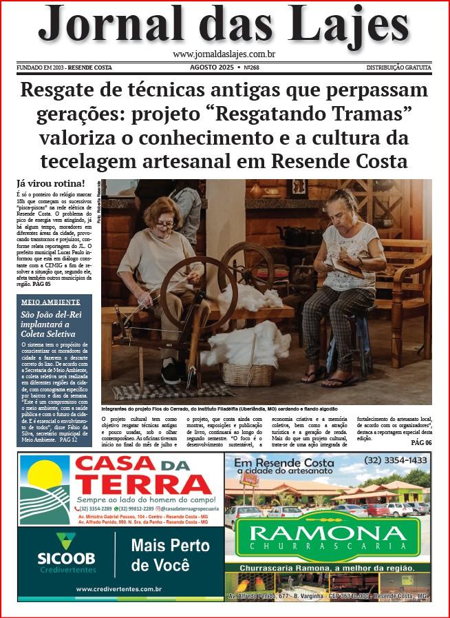 Resende Costa: os destaques da edição de agosto do Jornal das Lajes