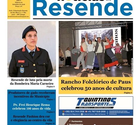 Destaques da edição de setembro de Notícias de Resende